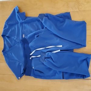 Figs set Catarina & Zamora jogger blue denim